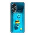 Дизайнерский силиконовый чехол для OPPO A58 4G Миньоны