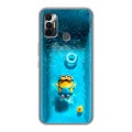 Дизайнерский силиконовый чехол для Tecno Spark 7 Миньоны