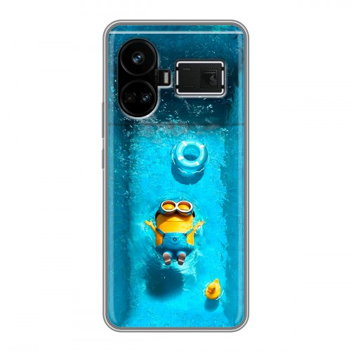 Дизайнерский силиконовый чехол для Realme GT5 Миньоны