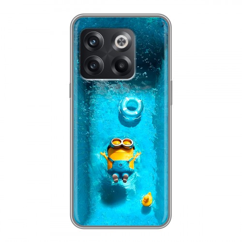 Дизайнерский силиконовый чехол для OnePlus 10T Миньоны