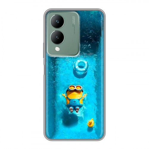 Дизайнерский силиконовый чехол для Vivo Y17s Миньоны