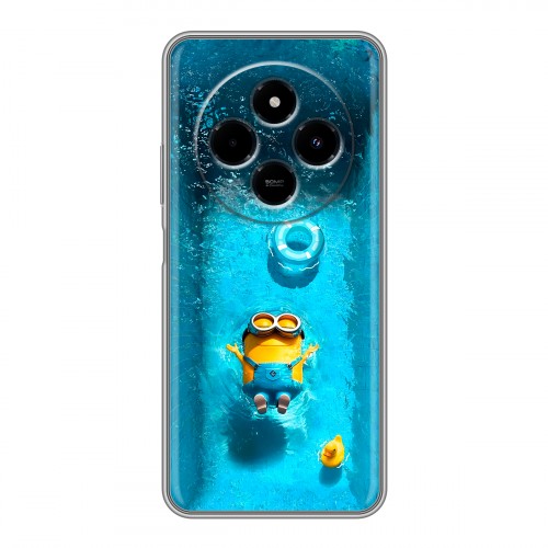 Дизайнерский силиконовый чехол для Xiaomi RedMi 14C Миньоны