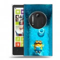 Дизайнерский силиконовый чехол для Nokia Lumia 1020 Миньоны