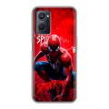 Дизайнерский силиконовый чехол для Realme 9i Spiderman Человек паук