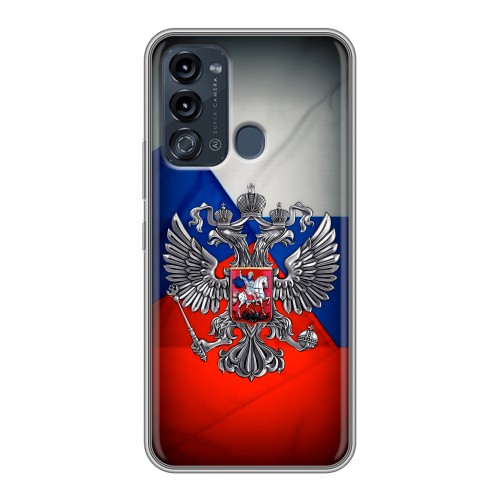 Дизайнерский силиконовый чехол для Itel Vision 3 Флаг России