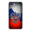 Дизайнерский силиконовый с усиленными углами чехол для Itel A25 Флаг России
