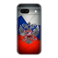 Дизайнерский силиконовый чехол для Google Pixel 8a Флаг России