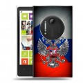 Дизайнерский силиконовый чехол для Nokia Lumia 1020 Флаг России