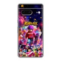 Дизайнерский пластиковый чехол для Google Pixel 7 Roblox Роблокс