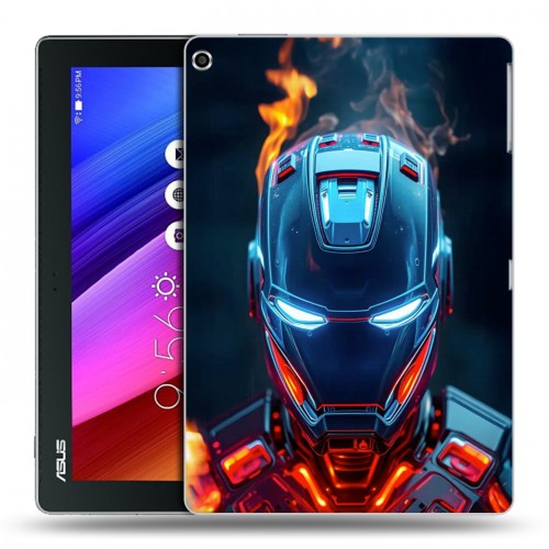 Дизайнерский силиконовый чехол для ASUS ZenPad 10 IronMan Железный человек