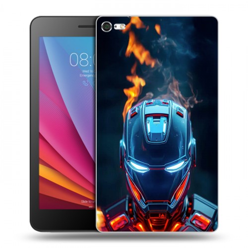 Дизайнерский силиконовый чехол для Huawei MediaPad T2 7.0 Pro IronMan Железный человек