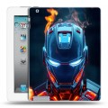 Дизайнерский пластиковый чехол для Ipad 2/3/4 IronMan Железный человек