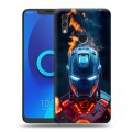 Дизайнерский силиконовый чехол для Alcatel 5V IronMan Железный человек