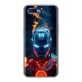 Дизайнерский силиконовый чехол для OPPO RX17 Neo IronMan Железный человек