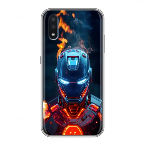 Дизайнерский силиконовый чехол для Samsung Galaxy M01 IronMan Железный человек