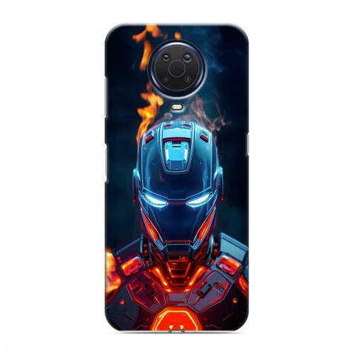 Дизайнерский силиконовый чехол для Nokia G20 IronMan Железный человек