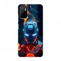Дизайнерский силиконовый чехол для Xiaomi Poco M3 Pro IronMan Железный человек