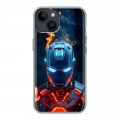 Дизайнерский силиконовый чехол для Iphone 14 IronMan Железный человек