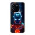 Дизайнерский силиконовый чехол для Vivo Y35 IronMan Железный человек