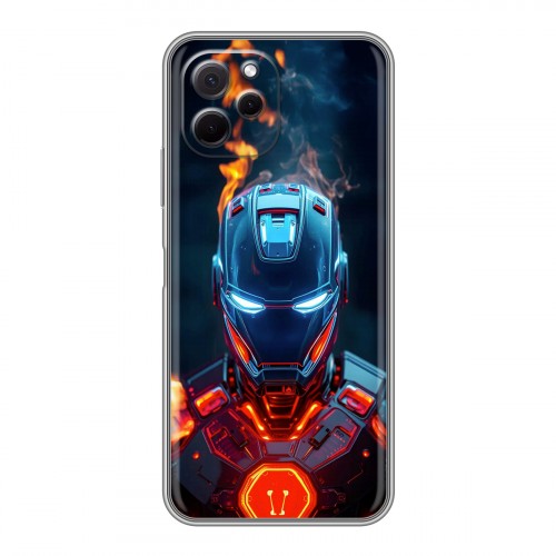 Дизайнерский пластиковый чехол для Huawei Nova Y61 IronMan Железный человек