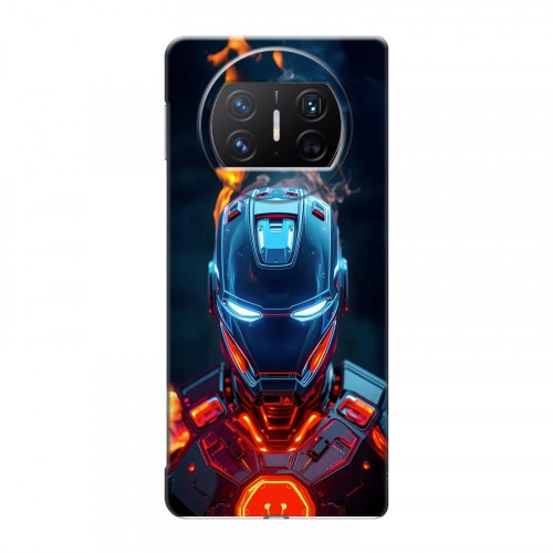 Дизайнерский пластиковый чехол для Huawei Mate X3 IronMan Железный человек