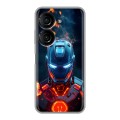 Дизайнерский силиконовый чехол для ASUS ZenFone 9 IronMan Железный человек