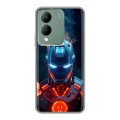 Дизайнерский силиконовый чехол для Vivo Y17s IronMan Железный человек