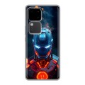 Дизайнерский силиконовый чехол для Vivo V30 5G IronMan Железный человек