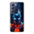 Дизайнерский силиконовый чехол для Vivo V30 Lite IronMan Железный человек