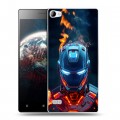 Дизайнерский пластиковый чехол для Lenovo Vibe X2 IronMan Железный человек