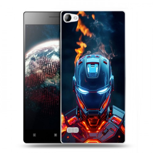 Дизайнерский пластиковый чехол для Lenovo Vibe X2 IronMan Железный человек