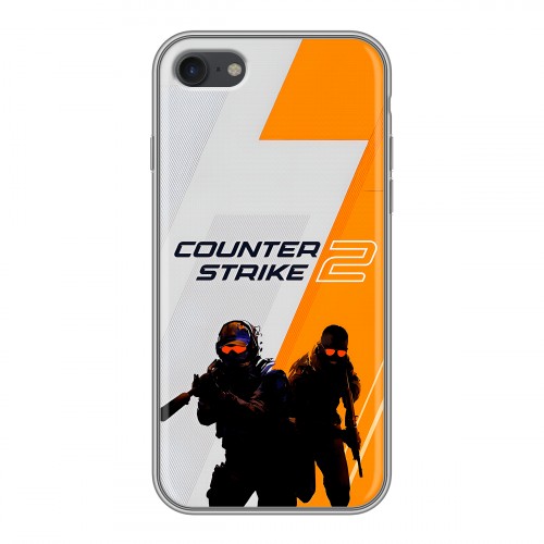 Дизайнерский силиконовый чехол для Iphone 7 Counter Strike