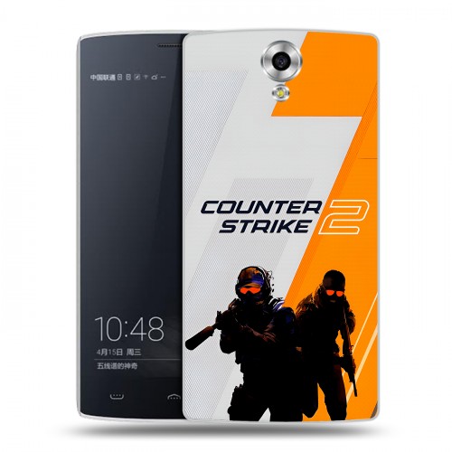 Дизайнерский силиконовый чехол для Homtom HT7 Counter Strike