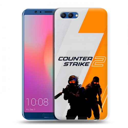 Дизайнерский пластиковый чехол для Huawei Honor View 10 Counter Strike