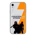 Дизайнерский силиконовый чехол для Iphone Xr Counter Strike