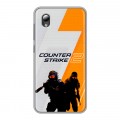 Дизайнерский силиконовый чехол для ZTE Blade A3 (2019) Counter Strike