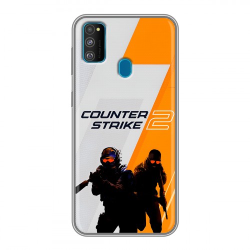 Дизайнерский силиконовый чехол для Samsung Galaxy M30s Counter Strike