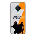 Дизайнерский силиконовый чехол для Vivo V17 Counter Strike