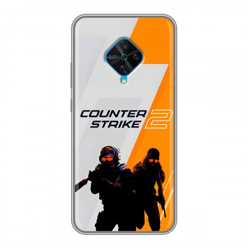 Дизайнерский силиконовый чехол для Vivo V17 Counter Strike