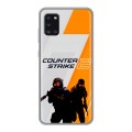 Дизайнерский силиконовый чехол для Samsung Galaxy A31 Counter Strike
