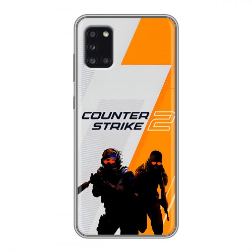 Дизайнерский силиконовый чехол для Samsung Galaxy A31 Counter Strike