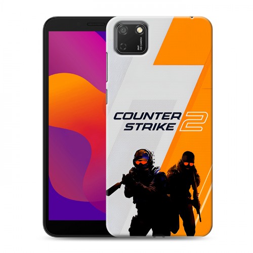 Дизайнерский силиконовый чехол для Huawei Honor 9S Counter Strike