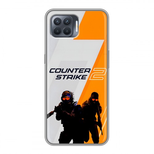 Дизайнерский силиконовый чехол для OPPO Reno4 Lite Counter Strike