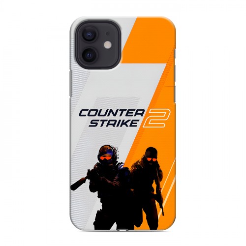 Дизайнерский силиконовый чехол для Iphone 12 Counter Strike