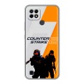 Дизайнерский силиконовый чехол для Realme C21 Counter Strike