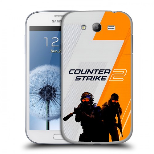 Дизайнерский пластиковый чехол для Samsung Galaxy Grand Counter Strike