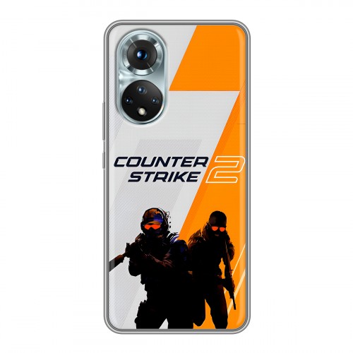 Дизайнерский силиконовый чехол для Huawei Honor 50 Counter Strike