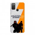 Дизайнерский силиконовый чехол для Alcatel 3L (2021) Counter Strike