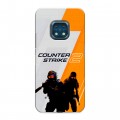 Дизайнерский силиконовый с усиленными углами чехол для Nokia XR20 Counter Strike