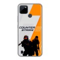Дизайнерский силиконовый чехол для Realme C21Y Counter Strike